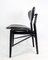Chaise de Salle à Manger Modèle 108 en Chêne Peint Noir par Finn Juhl, 2000s 10