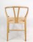 Oak Model Ch24 Y Chairs attributed to Hans J. Wegner for Carl Hansen & Søn, 1960s, Set of 4, Image 9