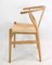 Oak Model Ch24 Y Chairs attributed to Hans J. Wegner for Carl Hansen & Søn, 1960s, Set of 4, Image 8