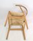 Oak Model Ch24 Y Chairs attributed to Hans J. Wegner for Carl Hansen & Søn, 1960s, Set of 4 10