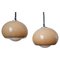 Mid-Century Space Age Pendants by Guzzini for Meblo, Italy, 1970s, Set of 2 1