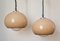 Mid-Century Space Age Pendants by Guzzini for Meblo, Italy, 1970s, Set of 2 10