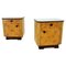 Bedside Tables attributed to Jindrich Halabala for Up Zavody, Czechoslovakia, 1960s, Set of 2 1
