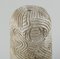Danish Ceramicist Hand-Carved Vase by Christina Muff, Image 3