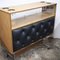 Vintage Padded Fronted Formica Home Bar, 1950s 8