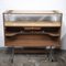 Vintage Padded Fronted Formica Home Bar, 1950s 10