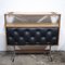Vintage Padded Fronted Formica Home Bar, 1950s, Image 1
