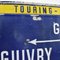Antique French Enamel Cycling Dunlop Sign, 1920s, Image 3