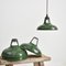 Lámpara Coolicon verde, años 40, Imagen 2