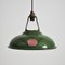 Lámpara Coolicon verde, años 40, Imagen 1