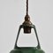 Lámpara Coolicon verde, años 40, Imagen 5