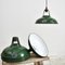 Lámpara Coolicon verde, años 40, Imagen 3