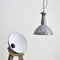 Industrial Grey Dome Benjamin Pendant Light, 1950s 2