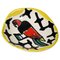 Piatto Parrot in ceramica di Roland Brice, Biot, Francia, anni '50, Immagine 1