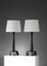F647 Tripod Table Lamps in Wrought Iron, 1950, Set of 2 10
