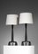 F647 Tripod Table Lamps in Wrought Iron, 1950, Set of 2 14