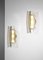 Wall Lamps by Max Ingrand for Fontana Arte, 1960, Set of 2 3