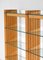 Italian G343 Bookcase in Glass and Wood, 1970 8