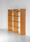 Italian G343 Bookcase in Glass and Wood, 1970 5