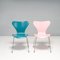 Series 7 Dining Chairs by Arne Jacobsen for Fritz Hansen, 1996, Set of 10, Image 3