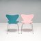 Series 7 Dining Chairs by Arne Jacobsen for Fritz Hansen, 1996, Set of 10 5