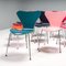 Series 7 Dining Chairs by Arne Jacobsen for Fritz Hansen, 1996, Set of 10, Image 10