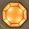 Large Octagonal Brass and White Glass Light from Limburg, Germany, 1970s, Image 7