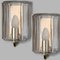 Glass Wall Lights attributed to Glashütte Limburg, Germany, 1960s, Set of 2 10