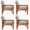 Borneo Komfort Chairs attributed to Sven Ellekaer, 1960s, Set of 2 8