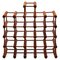 Large Danish Modern Wine Rack Holder in Teak by Nissen Langaa, 1960 1