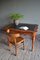Antique Biedermeier Mahogany Writing Table with Chair, Set of 2 7