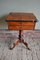 19th Century Dutch Walnut Sewing Table, Image 1