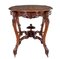 Carved Walnut Occasional Table, 1890s, Image 8
