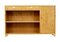 Swedish Birch Low Open Bookcase, 1950s, Image 1