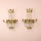 Empire Three-Light Basket Wall Sconces, 1800s, Set of 2, Image 14