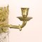 Empire Three-Light Basket Wall Sconces, 1800s, Set of 2 8