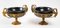 Late 19th Century Bronze and Black Marble Cups, Set of 2 2