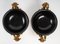 Late 19th Century Bronze and Black Marble Cups, Set of 2 9