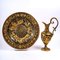 19th Century Ewer with Patinated and Gilded Brass Basin, Set of 2 9