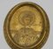 Gilt Porcelain Plaques, Early 20th Century, Set of 2 5