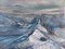 Elena Mardashova, Icy Mountains, Huile sur Toile, 2020 1