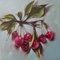 Elena Mardashova, Cherries, Oil on Canvas, 2021 1