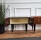 Mid-Century Italian Art Deco Nightstands in Walnut with Glass Tops, 1950s, Set of 2 4