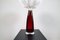 Table Lamp with Cotton Shade by Carl Fagerlund for Orrefors, Sweden, 1960s, Image 7