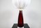 Table Lamp with Cotton Shade by Carl Fagerlund for Orrefors, Sweden, 1960s, Image 6