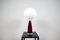 Table Lamp with Cotton Shade by Carl Fagerlund for Orrefors, Sweden, 1960s, Image 4