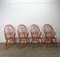Windsor Wooden Bar Chairs, Set of 4 1