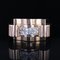 Diamonds 18 Karat French Yellow Gold Platinum Tank Ring, 1940s, Image 3