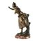 French Bronzed Metal Figure on Marble Base, 1890s 5