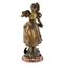 French Bronzed Metal Figure on Marble Base, 1890s, Image 2